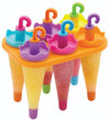 KitchenCraft Set of 6 Umbrella Lolly Makers With Stand image 1