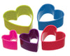Colourworks Set of 5 Heart Cookie Cutters image 1