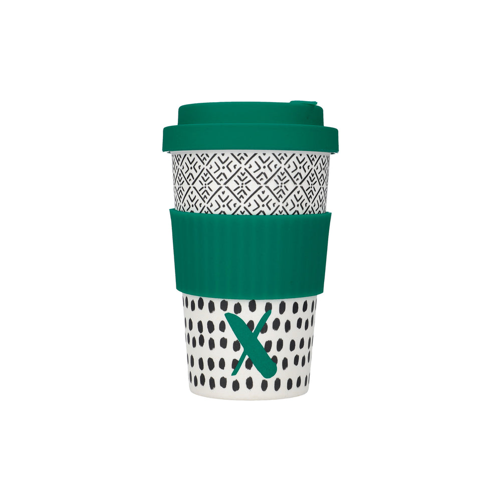 KitchenCraft 410ml Bamboo A to Z Letter 