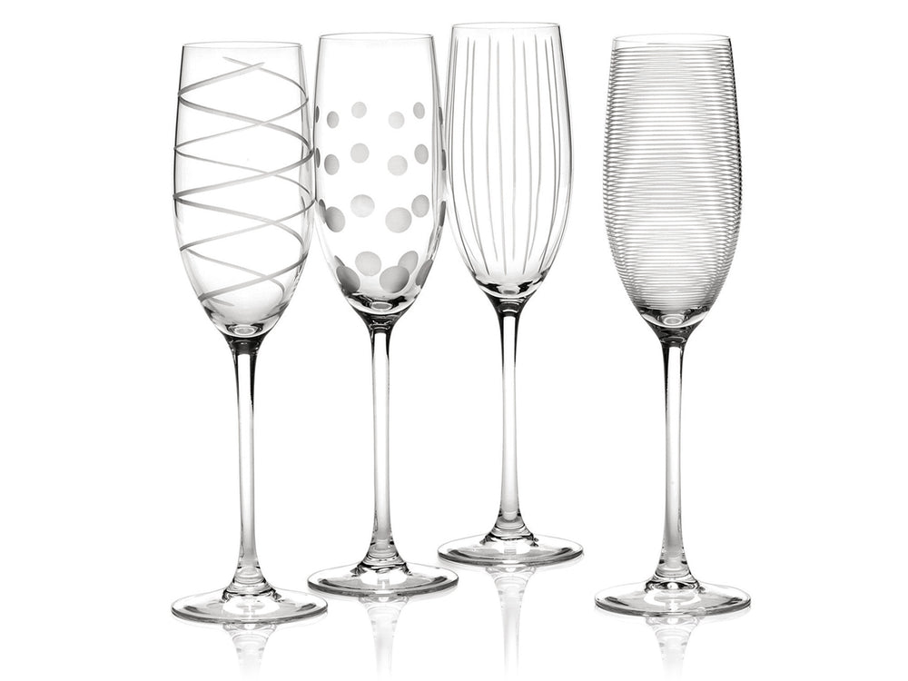 Mikasa Cheers Set Of 4 Flute Glasses image 1