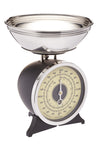 Classic Collection Mechanical Kitchen Scale, Black image 1