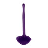 Colourworks Purple Silicone Ladle with Pouring Spout and Straining Holes