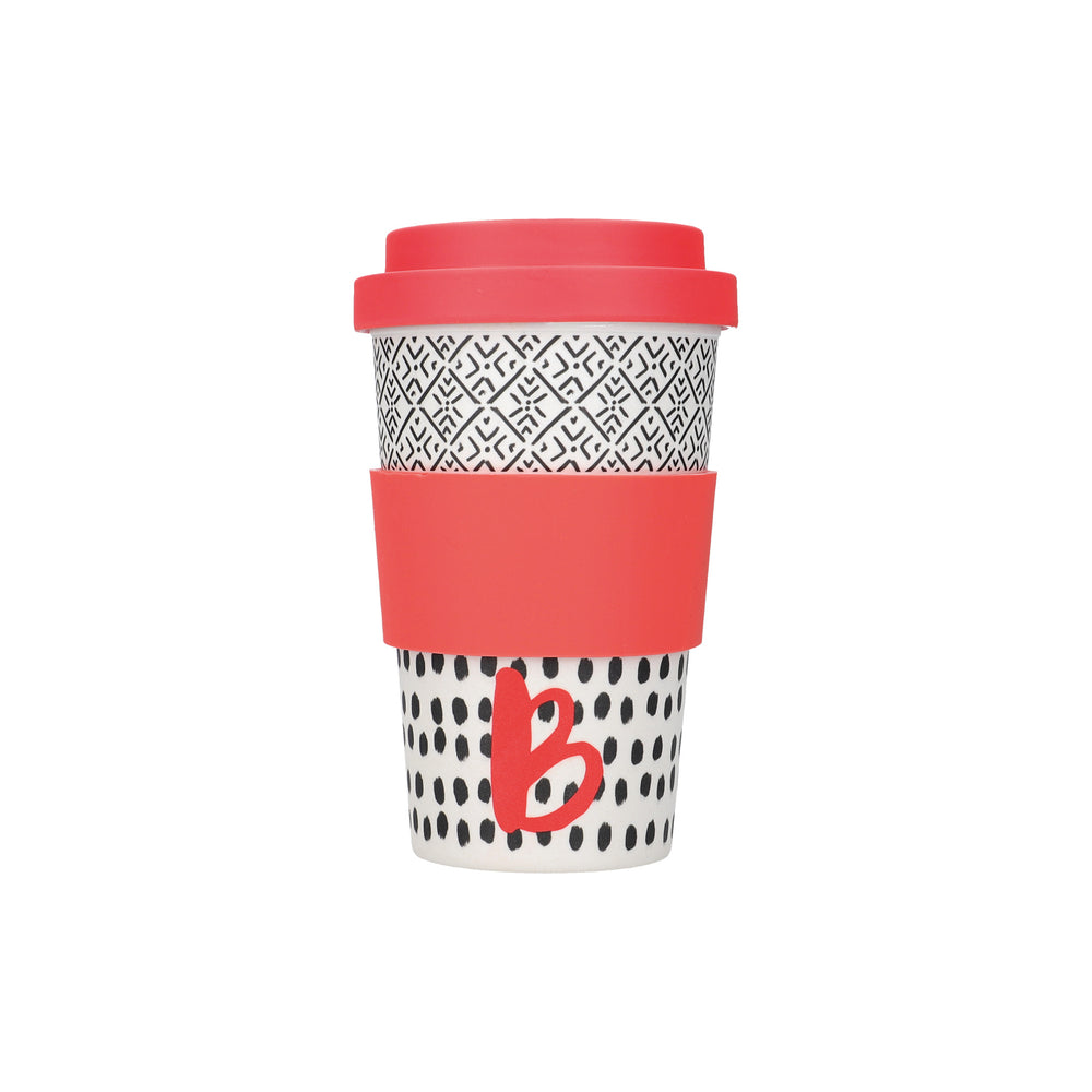 KitchenCraft 410ml Bamboo A to Z Letter 