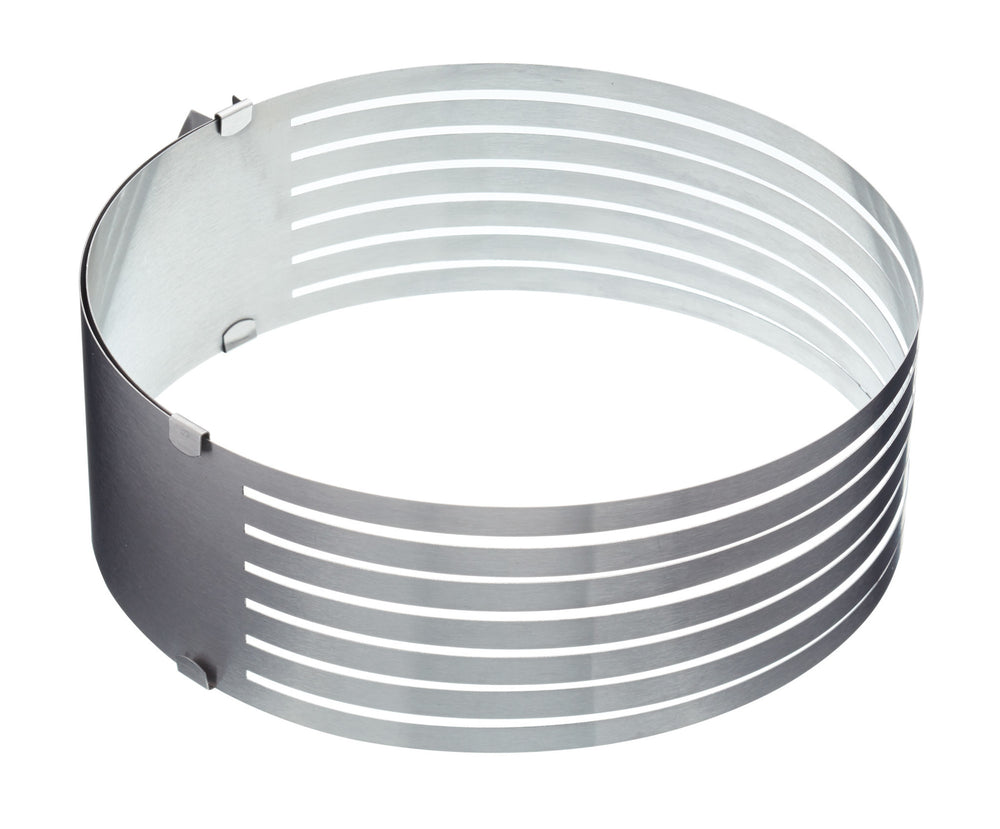 Sweetly Does It Stainless Steel Adjustable Cake Layer Guide image 1