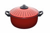 KitchenCraft World of Flavours 4 Litre Carbon Steel Pasta Pot image 1