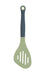 Colourworks Classics Green Long Handled Silicone Slotted Food Turner
