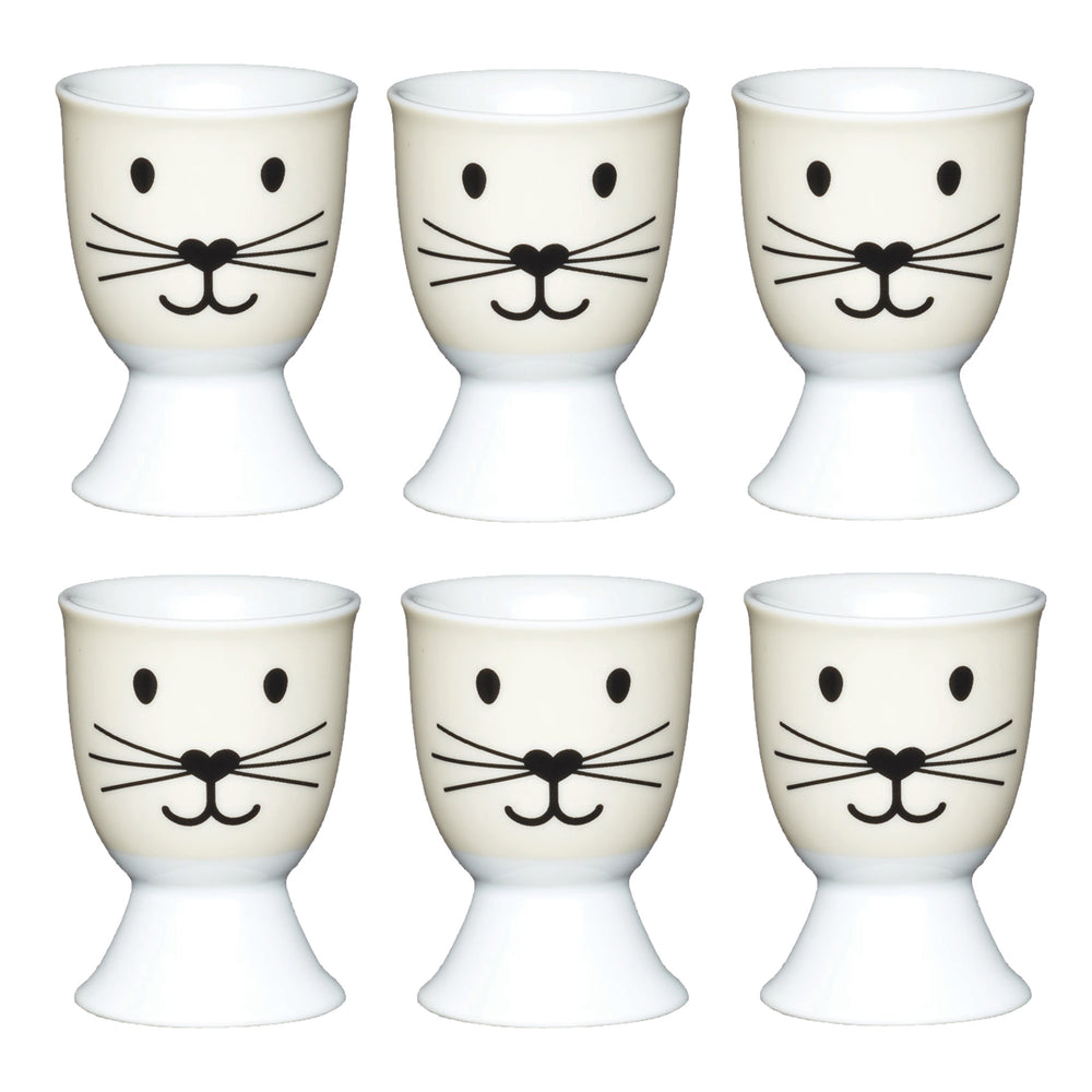 Set of 6 KitchenCraft Porcelain 