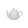 London Pottery Farmhouse 2 Cup Teapot White image 1