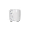KitchenCraft Abstract Face Planter, Dolomite, White / Grey image 1
