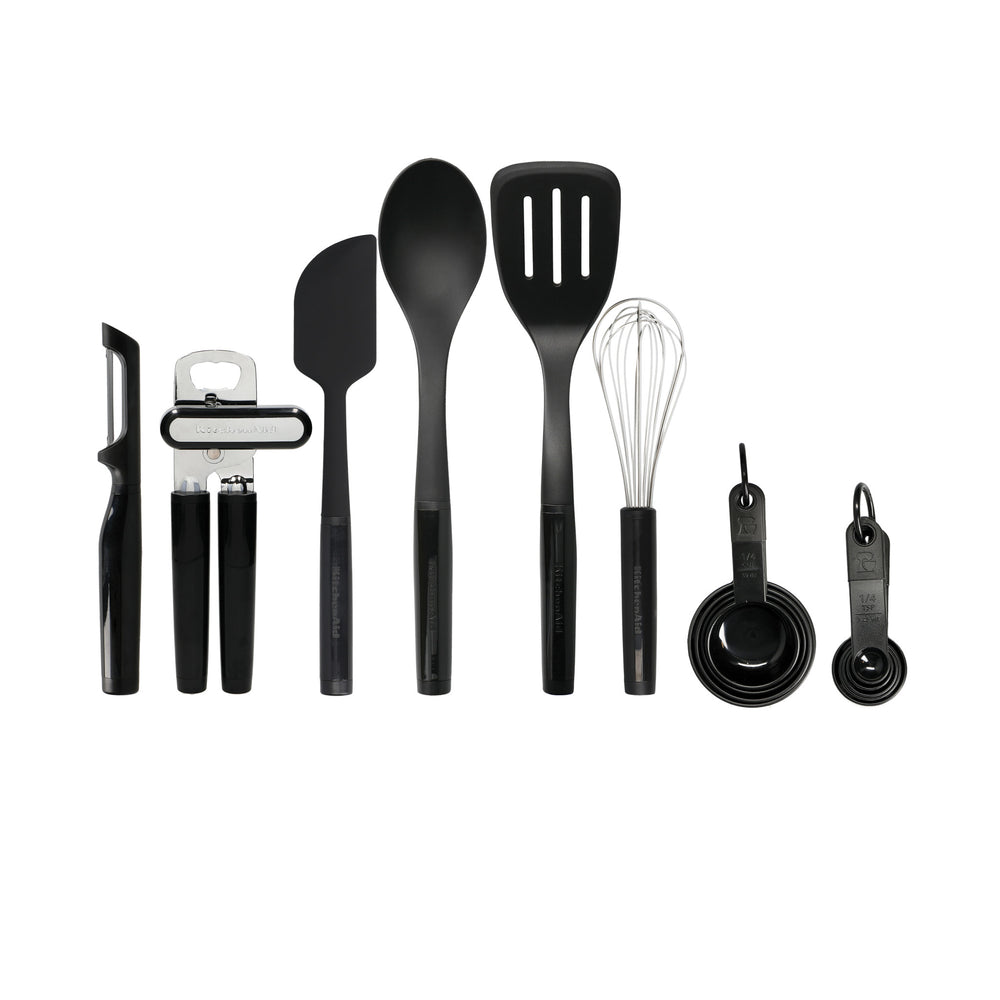 KitchenAid 15pc Kitchen Utensil Set - Black image 1