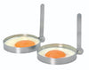 KitchenCraft Set of 2 Stainless Steel Round Egg Rings image 2