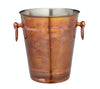 BarCraft Stainless Steel Sparkling Wine Bucket with Iridescent Copper Finish image 1