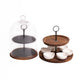 8pc Serveware Set with Appetiser Two-Tier Serving Dome and Appetiser Two-Tier Serving Set with 6x Bowls