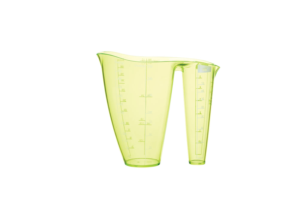 Colourworks Brights Green Dual Measuring Jug image 1