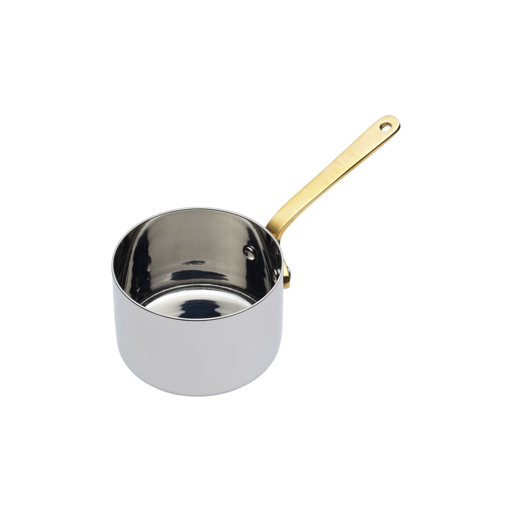 MasterClass Stainless Steel 6.5cm Serving Saucepan image 1