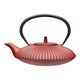 La Cafetière Red Cast Iron Teapot with Infuser - 600 ml
