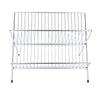 KitchenCraft Chrome Plated Small Fold Away Dish Drainer image 1