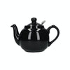 London Pottery Farmhouse 4 Cup Teapot Gloss Black image 1