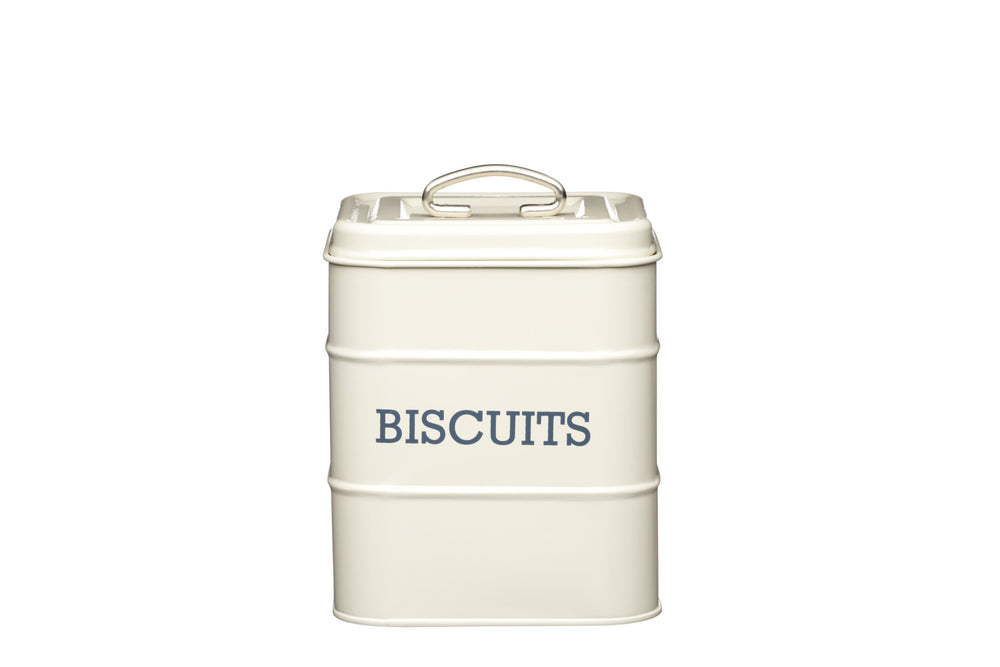 Living Nostalgia Antique Cream Biscuit Tin image 1