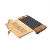 Artesà Presentation Set with Mango Wood Paddle Serving Board and Acacia Wood with Slate Serving Board image 1