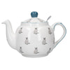 London Pottery Farmhouse Cat Teapot with Infuser for Loose Tea - 4 Cup image 1