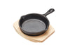 Artesà Cast Iron Mini Fry Pan with Board, 11cm image 1