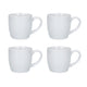 Set of 4 London Pottery Globe® Mugs White