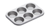 KitchenCraft Non-Stick Six Hole Baking Pan image 1