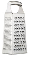MasterClass Etched Stainless Steel Four Sided Box Grater image 1