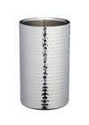 BarCraft Stainless Steel Hammered Wine Cooler image 1