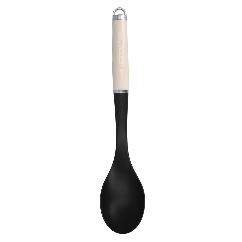 KitchenAid Nylon Basting Spoon - Almond Cream image 1