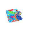 2pc Fan Club Tea Set with Cotton Tea Towel and Ceramic Coaster - Love Hearts image 1