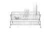 KitchenCraft Chrome Plated Large Fold Away Dish Drainer image 1