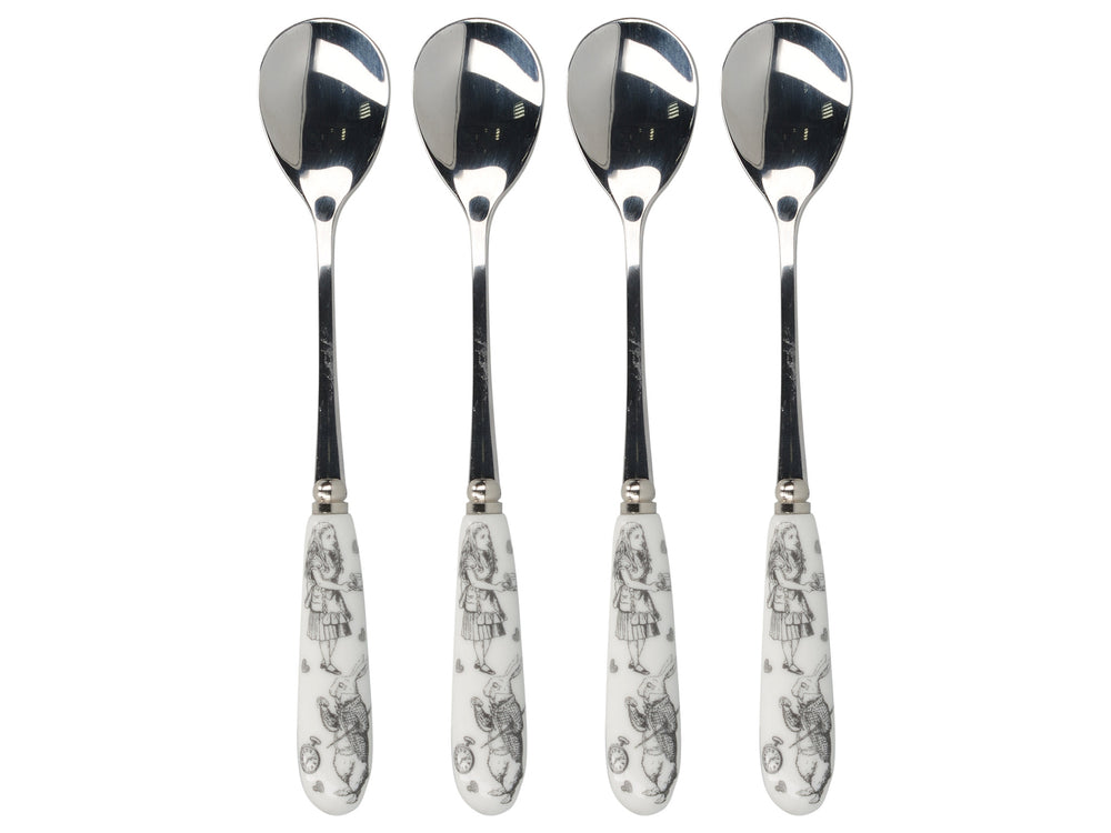 Victoria And Albert Alice In Wonderland Set of 4 Tea Spoons image 1
