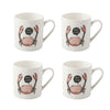 Set of 4 Everyday Home Crab Can Mugs image 1