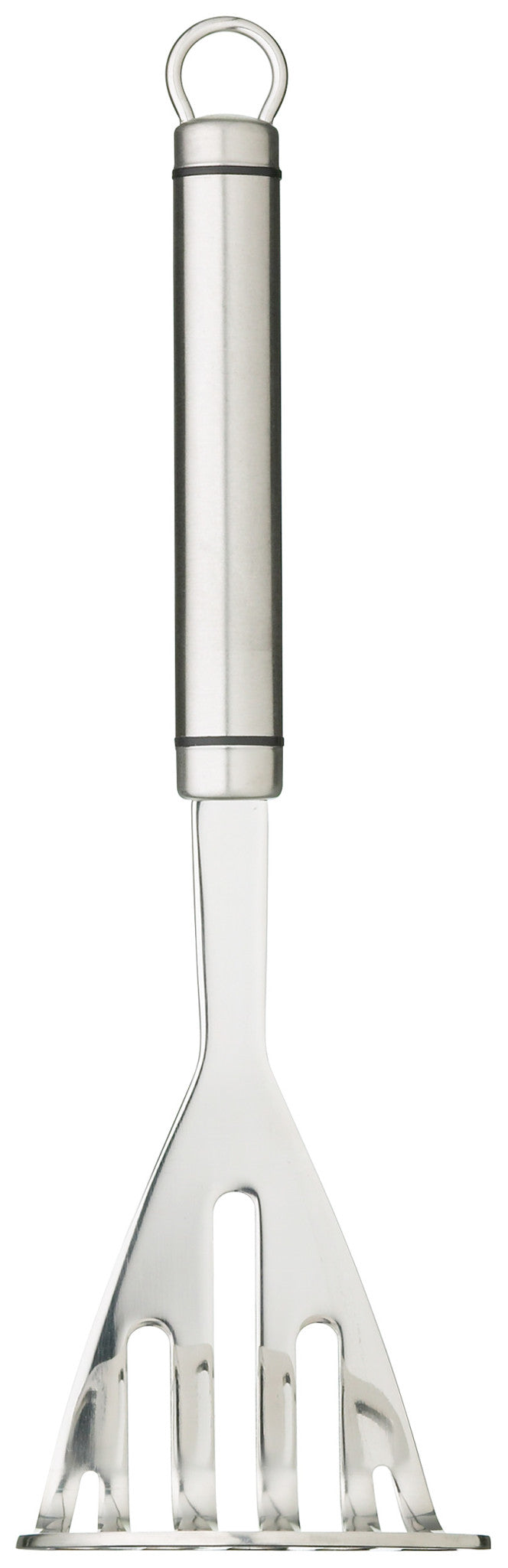 KitchenCraft Oval Handled Professional Stainless Steel Masher image 1