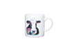 KitchenCraft 80ml Porcelain Watercolour Cow Espresso Cup image 1