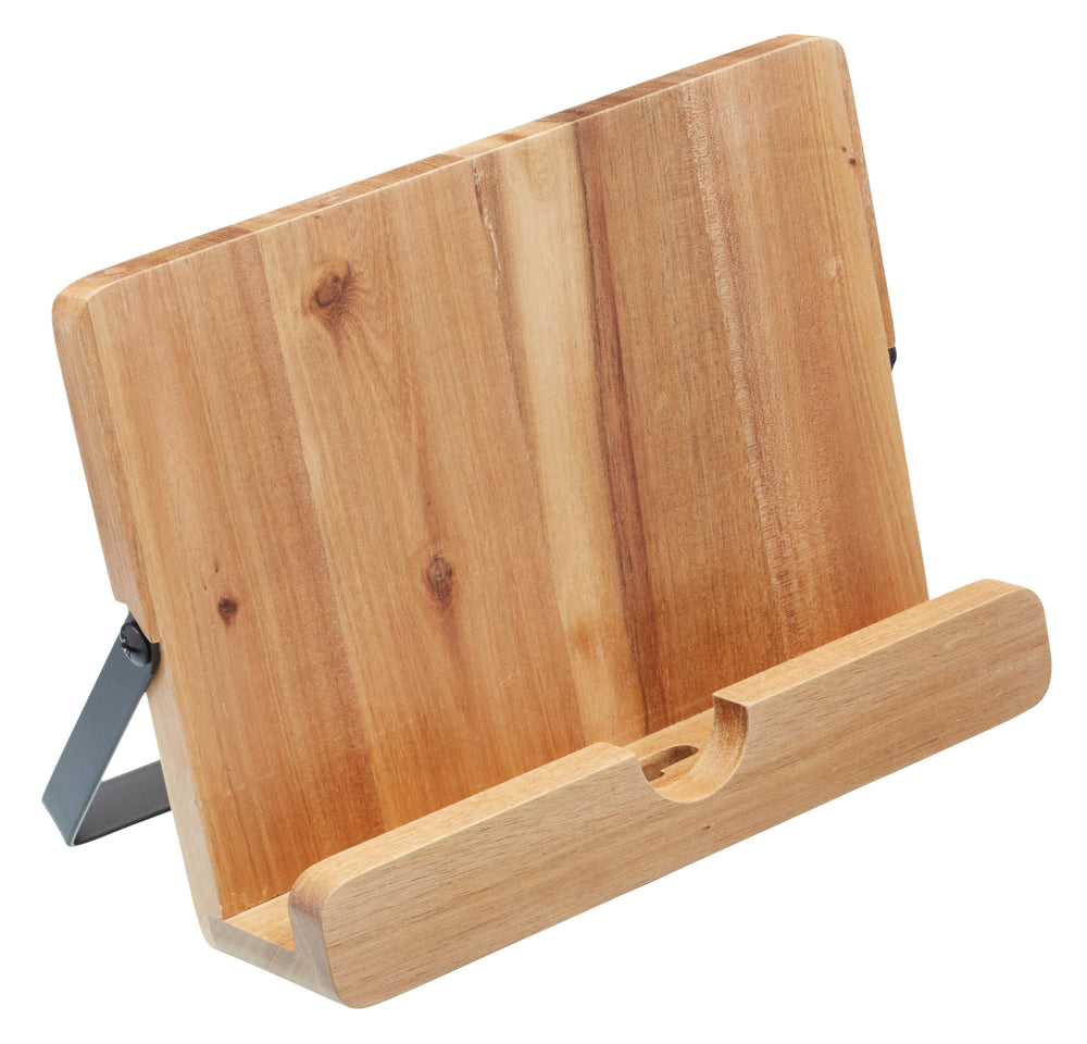 Natural Elements Acacia Wood Cookbook / Tablet Stand image 1
