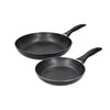 KitchenCraft Non-Stick Aluminium Frying Pans Set, 28cm and 20cm image 1