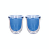 La Cafetière Colour Blue Double Walled Glasses image 1