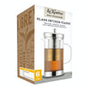 Le'Xpress Stainless Steel and Glass Infuser Teapot image 1