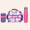 3pc Lunch Bag & Bottle Set with Insulated Lunch Bag, 490ml Food Flask and Perfect Seal Hydration Water Bottle image 1