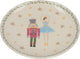 KitchenCraft The Nutcracker Collection Sugar Plum Fairy Canape Plate