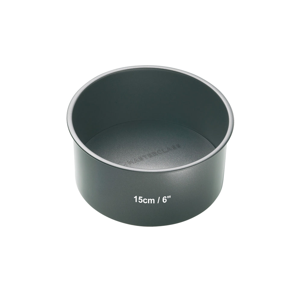 MasterClass Non-Stick 15cm Round Loose Base Deep Cake Pan image 1