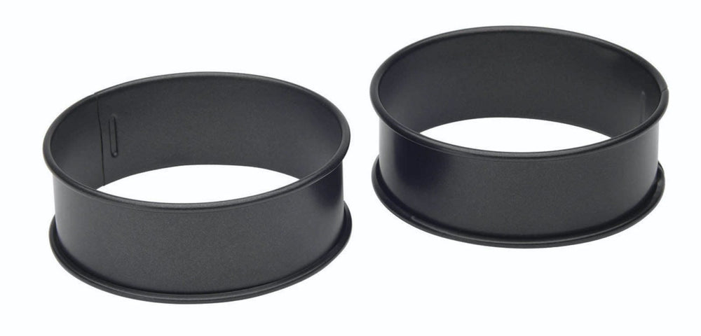 KitchenCraft Set of 2 Non-Stick Poachette Rings image 1