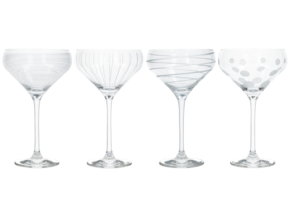 Mikasa Cheers Pack Of 4 Champagne Saucers image 1
