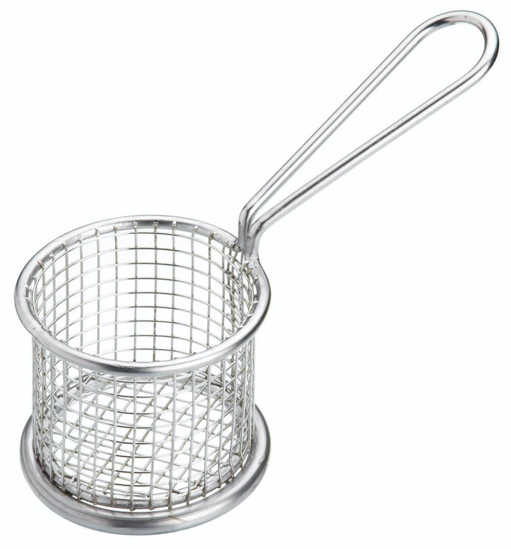 MasterClass Stainless Steel Mini 8.5cm Frying Basket image 1