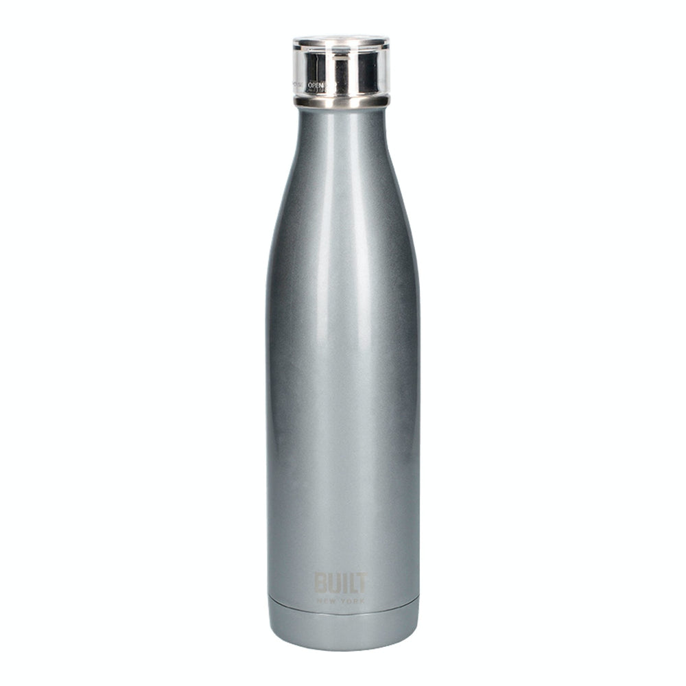 Built 740ml Double Walled Stainless Steel Water Bottle Silver image 1