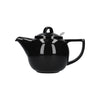 London Pottery Geo Filter 4 Cup Teapot Gloss Black image 1