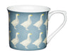 KitchenCraft Fluted China Geese Mug image 1
